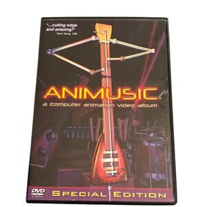 2004 Animusic A computer Animation video Album Special edition Y2K vapor wave